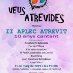 II Aplec Atrevit de les Veus Atrevides [11-V-2019]