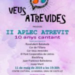 II Aplec Atrevit de les Veus Atrevides [11-V-2019]