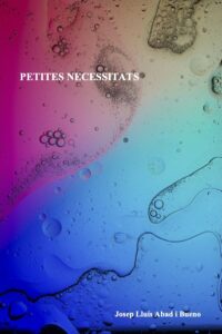 Portada de l'obra "Petites necessitats"