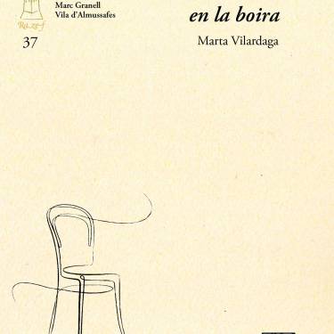 Edicions 96 publica el llibre de poemes «Una cadira en la boira» de Marta Vilardaga