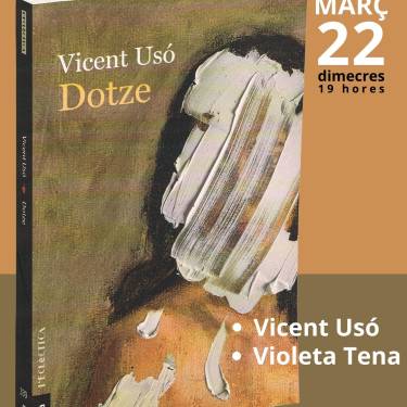 Vicent Usó presenta «Dotze» a la llibreria Babel [22-03-2023]